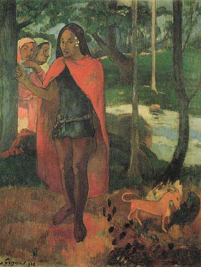 Paul Gauguin The Zauberer of Hiva OAU china oil painting image